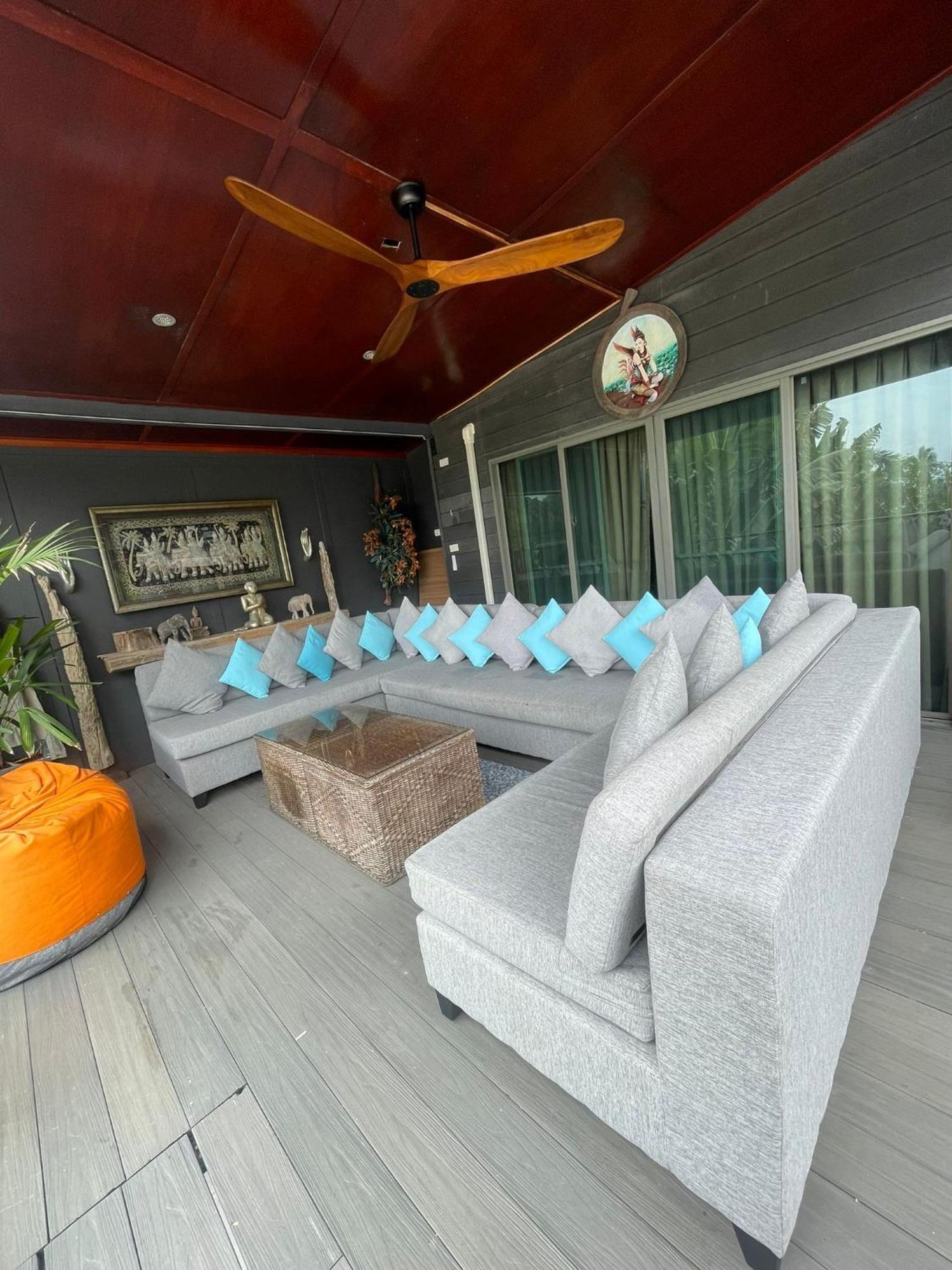 Stunning Villa With Ocean Views And Free Car Lamai Beach  Exterior photo