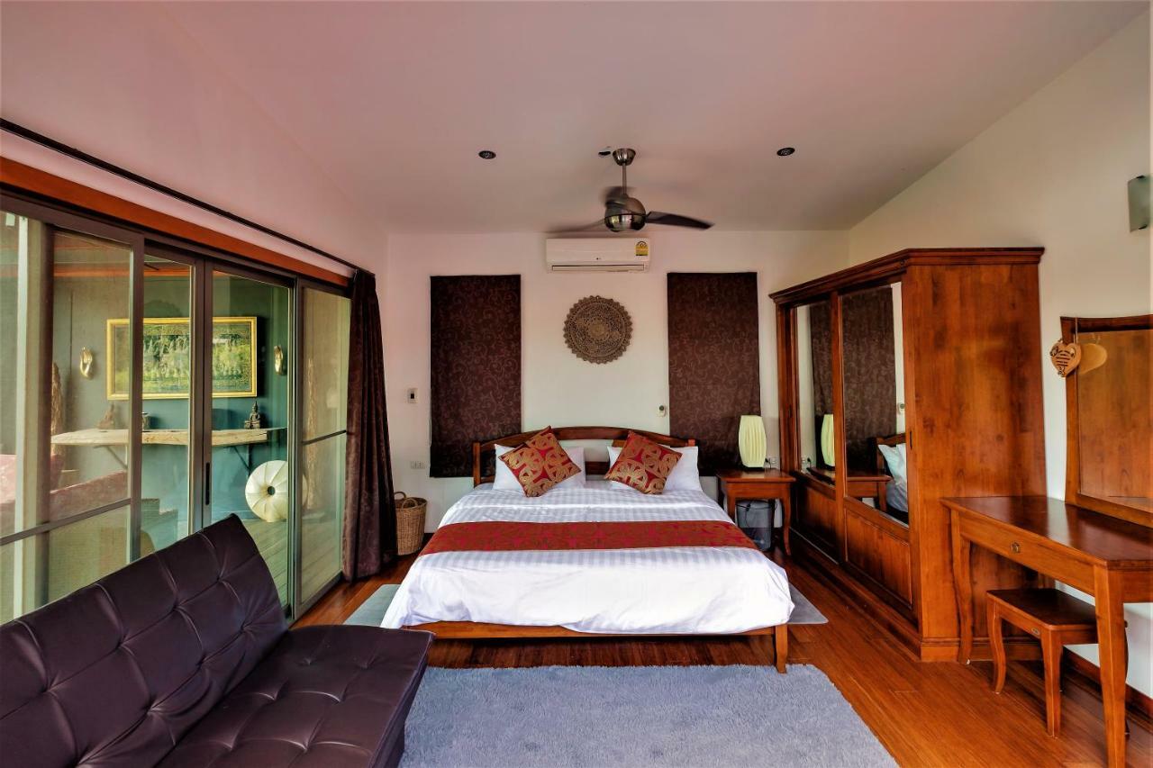 Stunning Villa With Ocean Views And Free Car Lamai Beach  Exterior photo